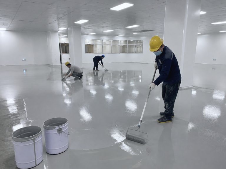 赤坎区环氧自流平地坪漆工程